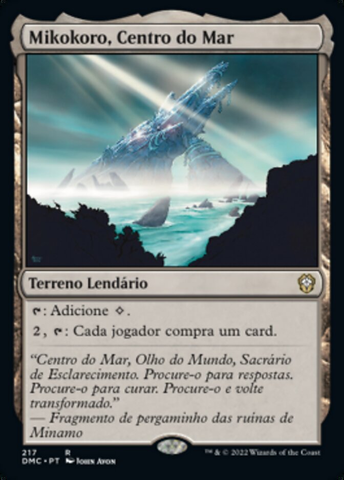 Mikokoro, Centro do Mar - Dominaria United Commander