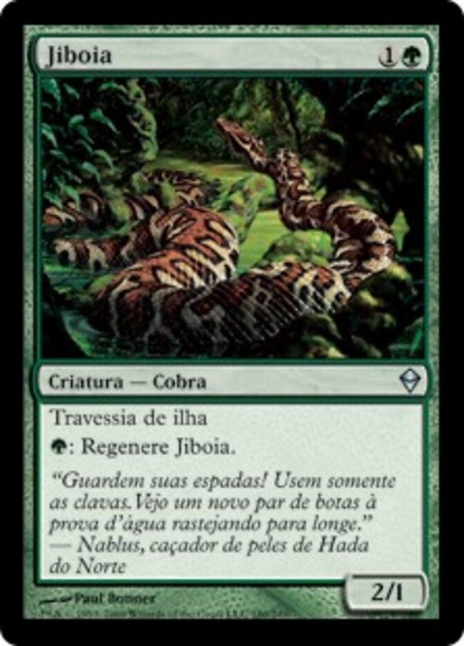 Jiboia - Zendikar