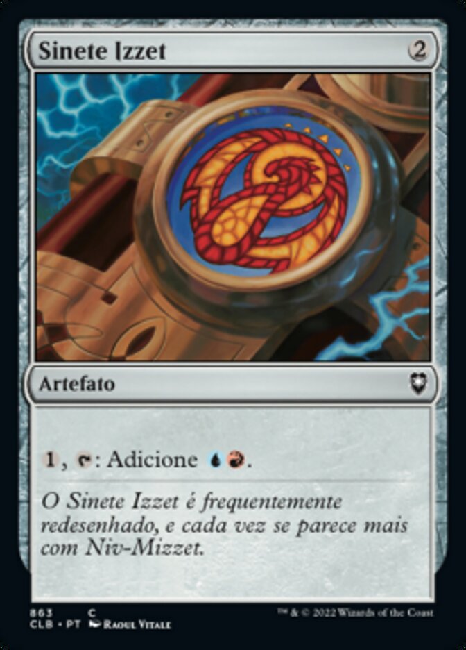 Sinete Izzet - Commander Legends: Battle for Baldur's Gate