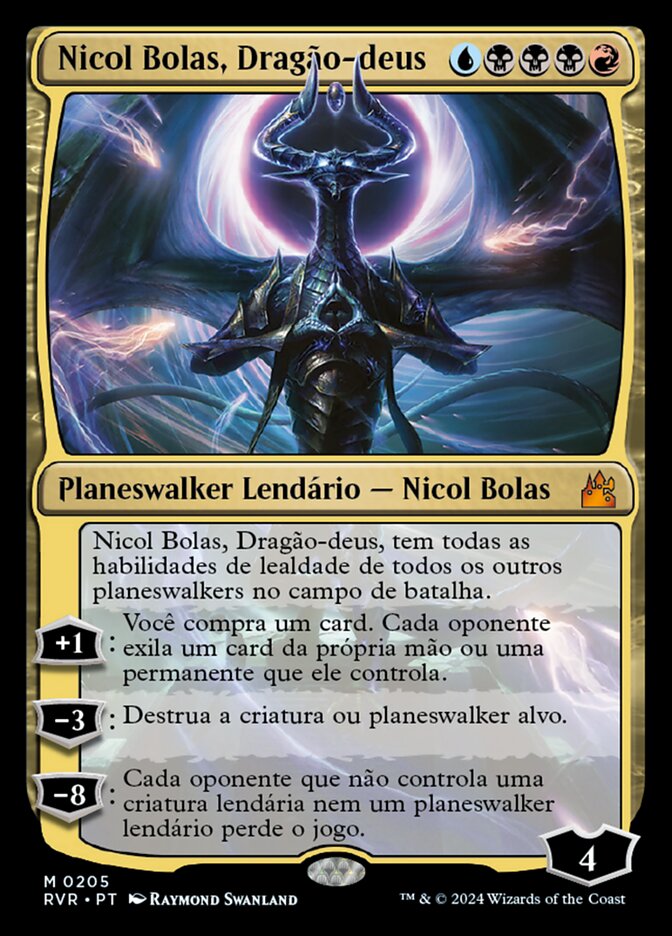 Nicol Bolas, Dragão-deus - Ravnica Remastered