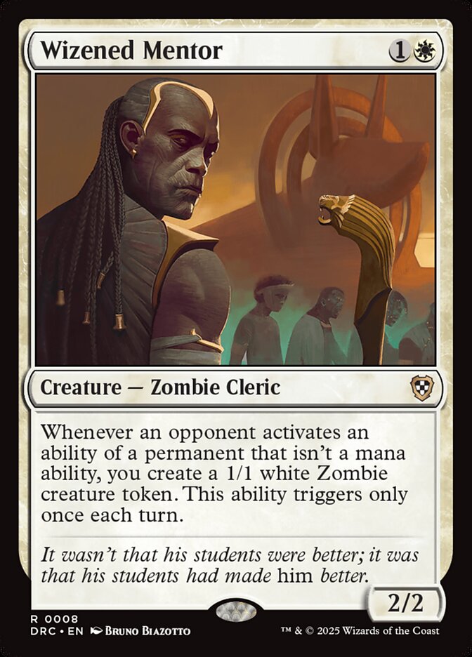 Wizened Mentor - Aetherdrift Commander