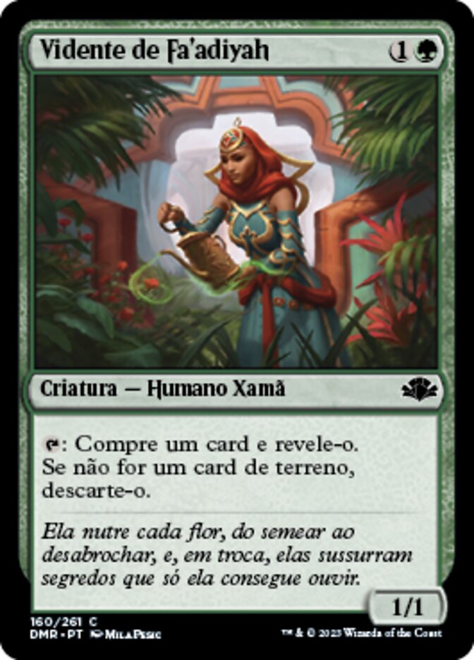 Vidente de Fa'adiyah - Dominaria Remastered