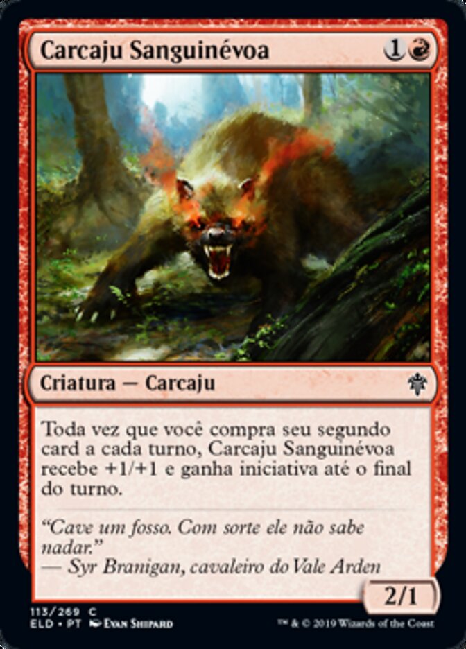 Carcaju Sanguinévoa - Throne of Eldraine