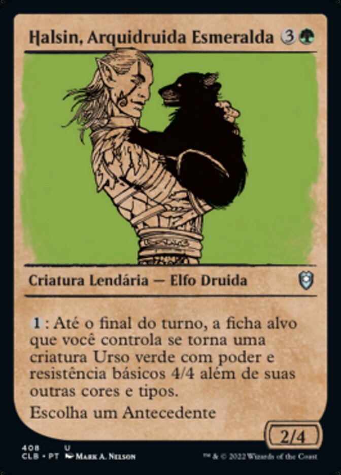 Halsin, Arquidruida Esmeralda - Commander Legends: Battle for Baldur's Gate