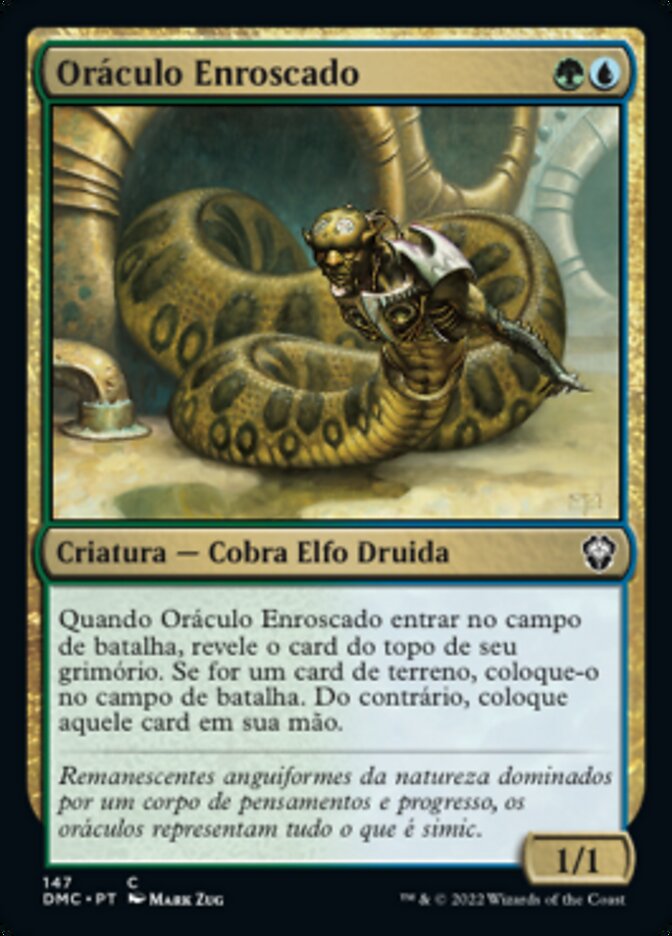 Oráculo Enroscado - Dominaria United Commander