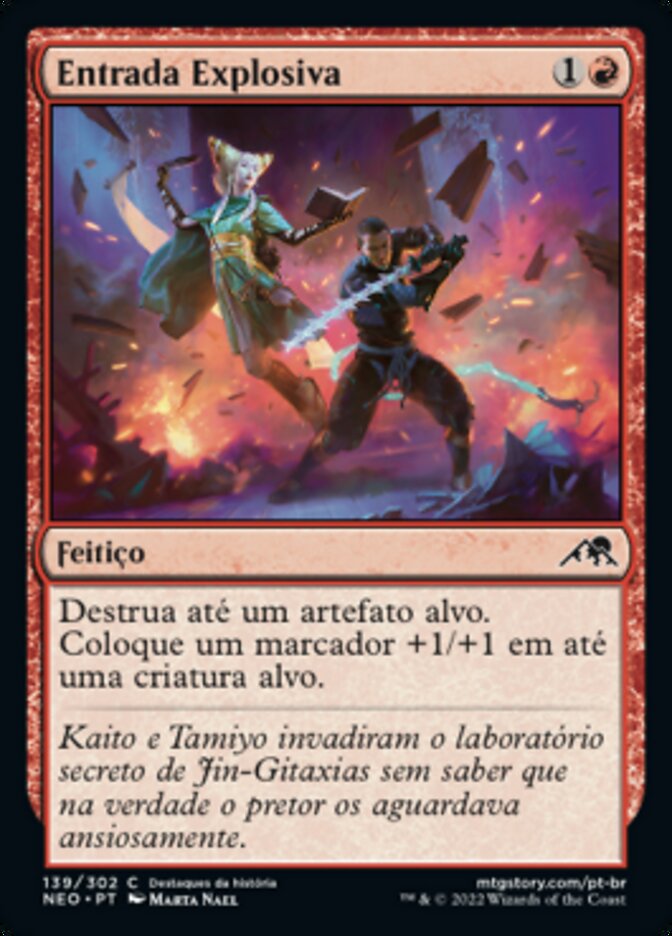 Entrada Explosiva - Kamigawa: Neon Dynasty