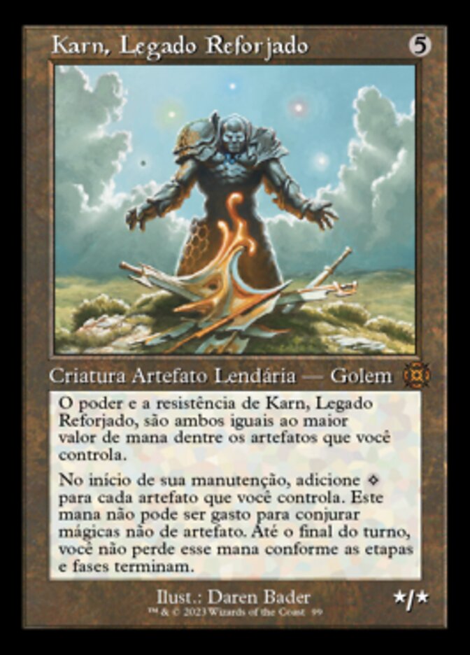 Karn, Legado Reforjado - March of the Machine: The Aftermath