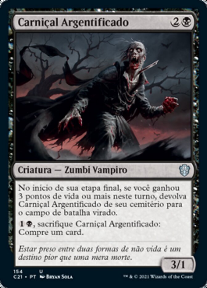 Carniçal Argentificado - Commander 2021