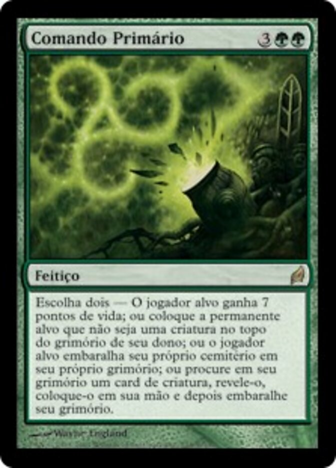 Comando Primário - Lorwyn