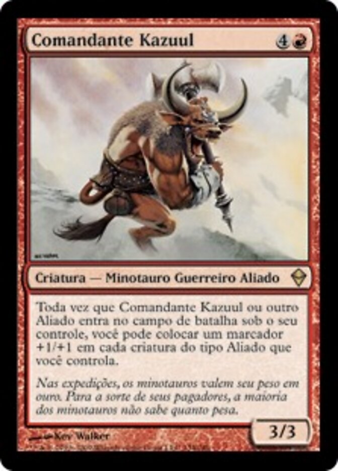 Comandante Kazuul - Zendikar