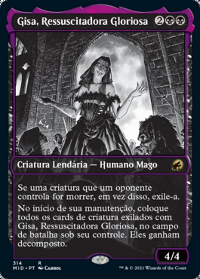 Gisa, Ressuscitadora Gloriosa - Innistrad: Midnight Hunt