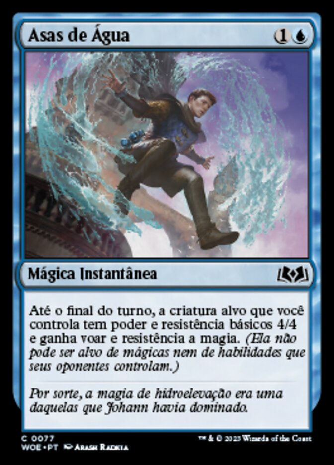 Asas de Água - Wilds of Eldraine