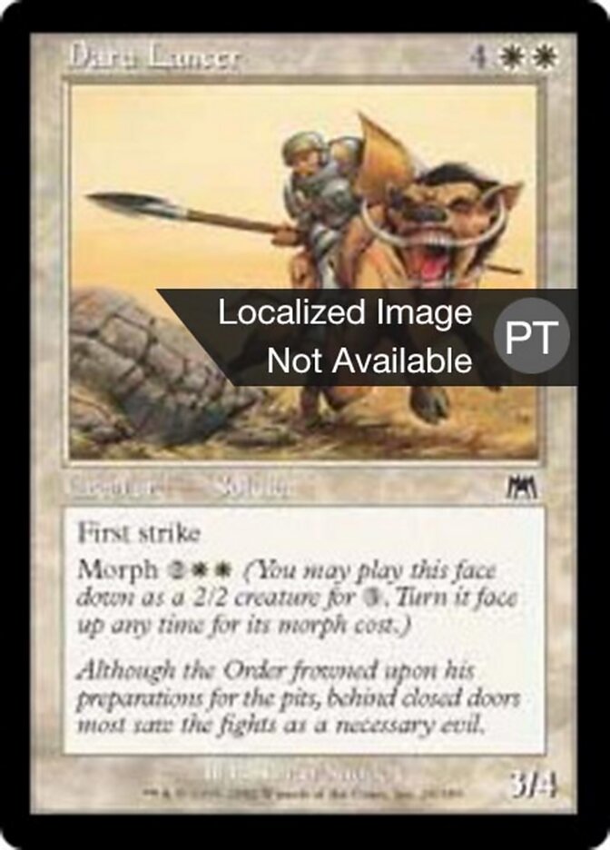 Lanceiro de Daru - Onslaught