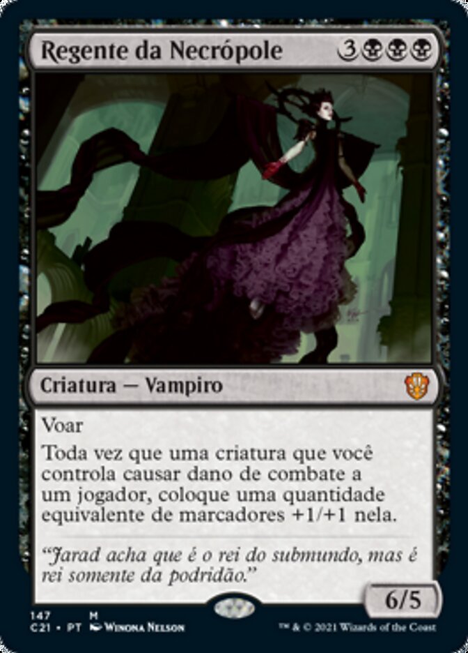 Regente da Necrópole - Commander 2021
