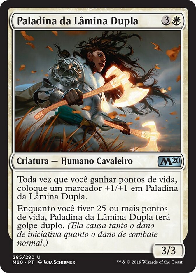 Paladina da Lâmina Dupla - Core Set 2020