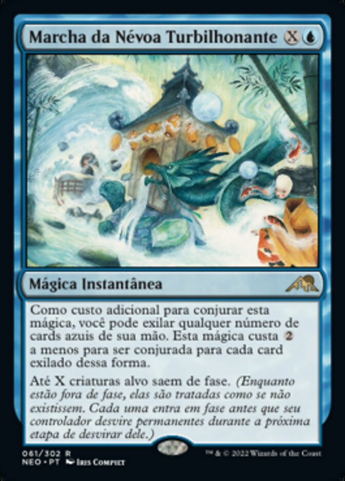 Marcha da Névoa Turbilhonante - Kamigawa: Neon Dynasty