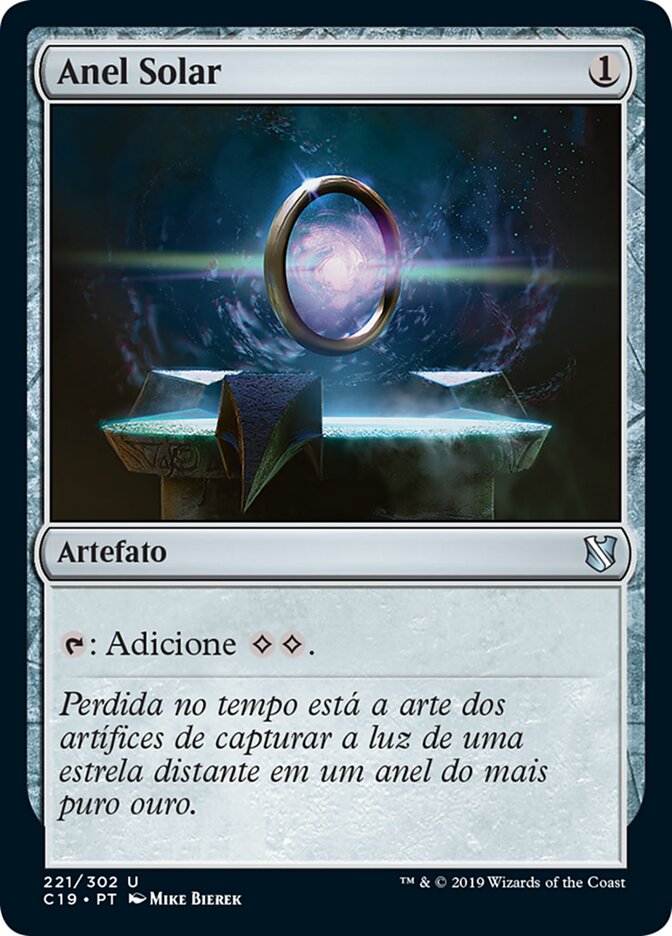 Anel Solar - Commander 2019