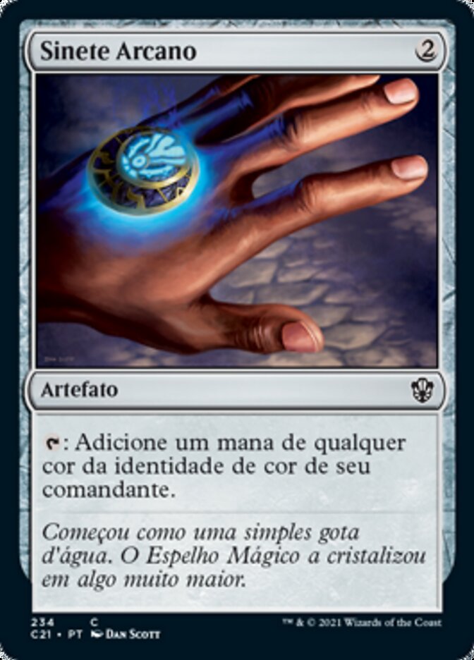 Sinete Arcano - Commander 2021