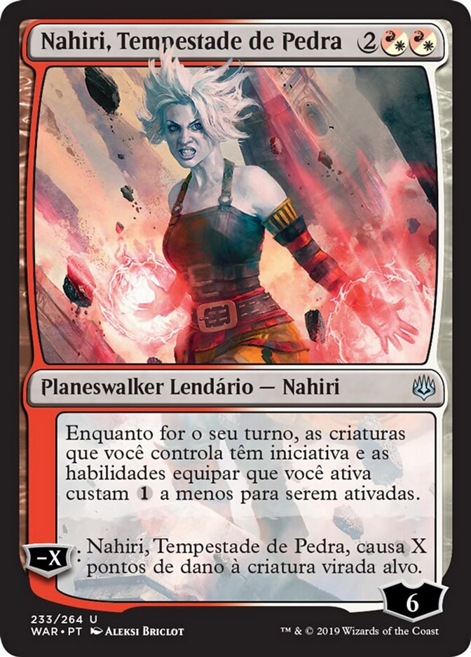 Nahiri, Tempestade de Pedra - War of the Spark