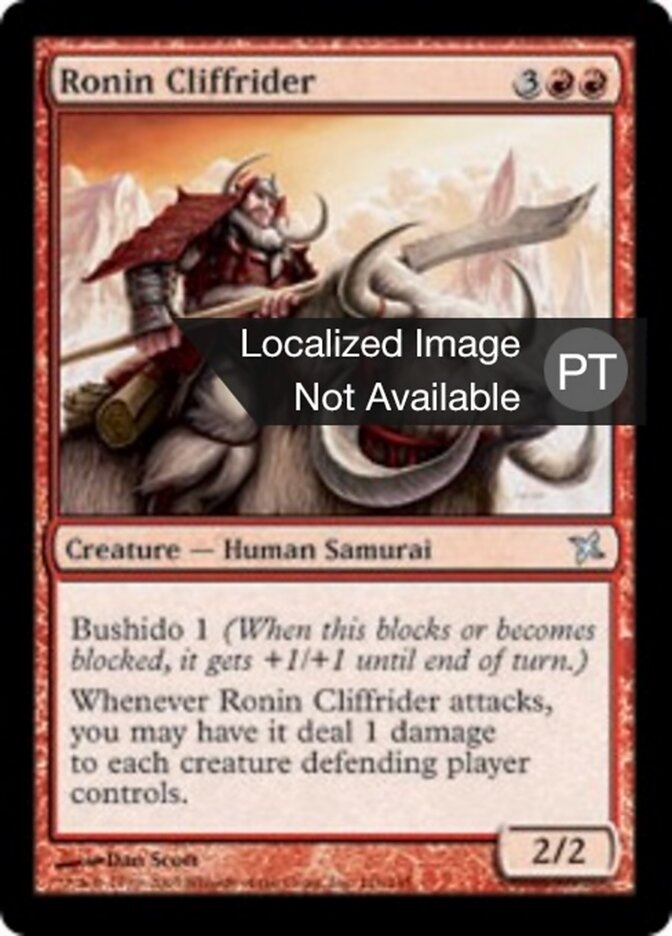 Ronin Ginete dos Penhascos - Betrayers of Kamigawa