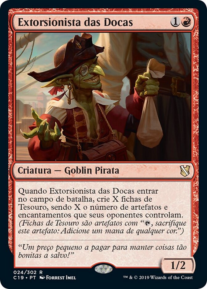 Extorsionista das Docas - Commander 2019