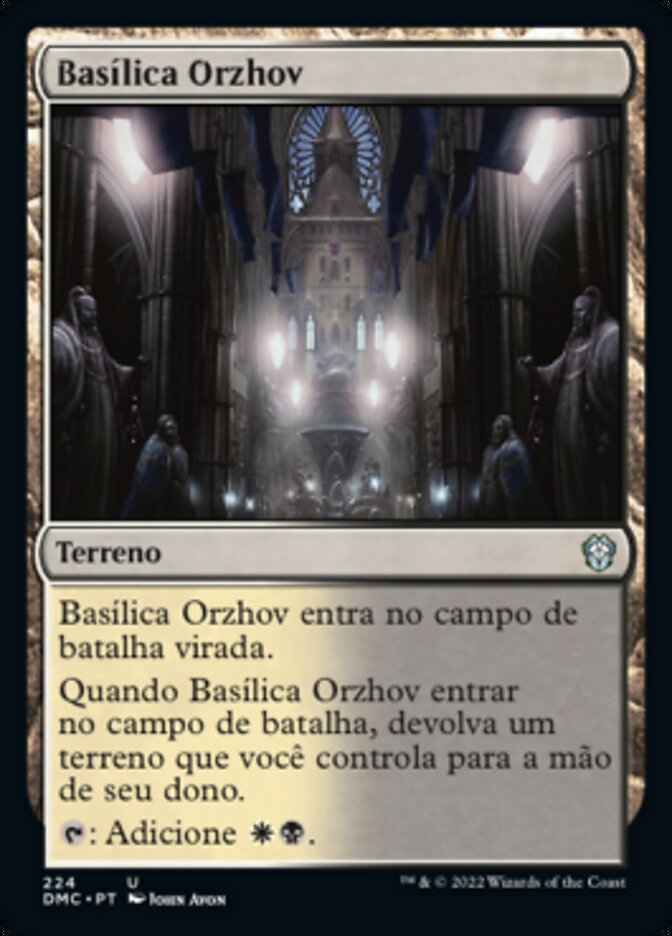 Basílica Orzhov - Dominaria United Commander