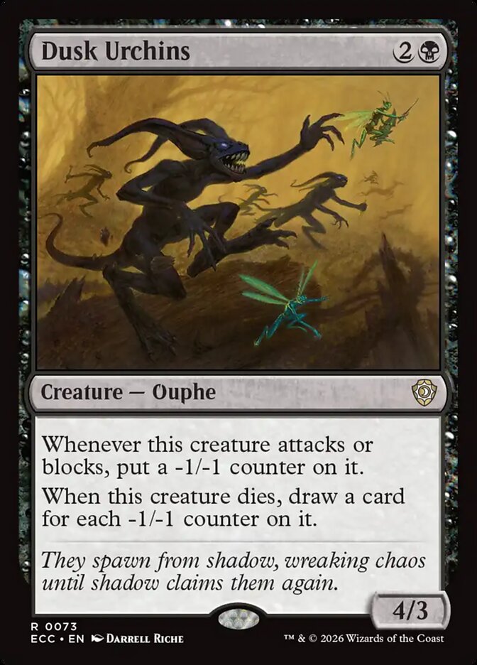 Dusk Urchins - Lorwyn Eclipsed Commander