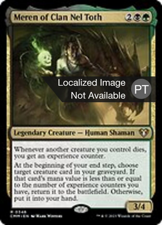 Meren, do Clã Nel Toth - Commander Masters