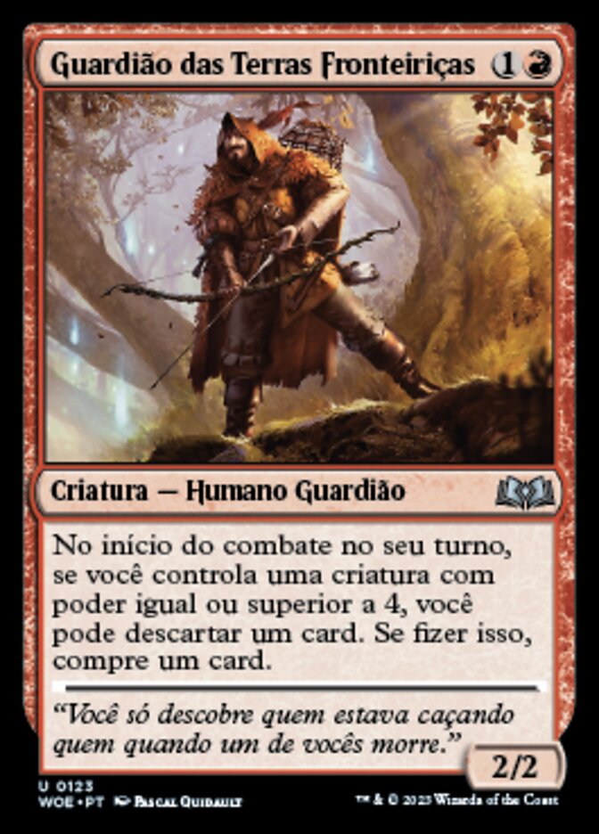 Guardião das Terras Fronteiriças - Wilds of Eldraine