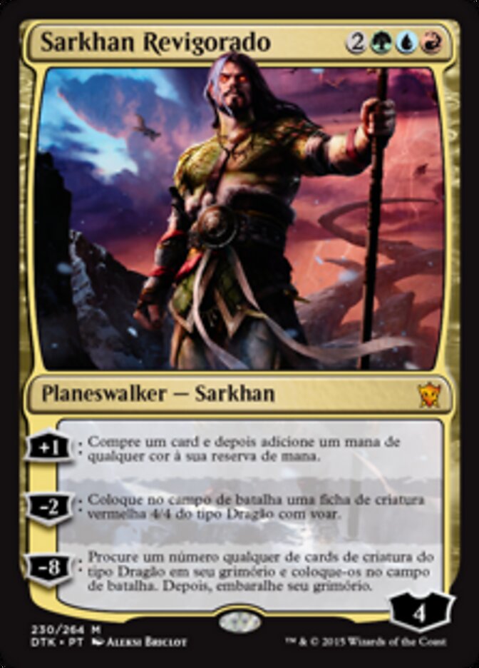 Sarkhan Revigorado - Dragons of Tarkir