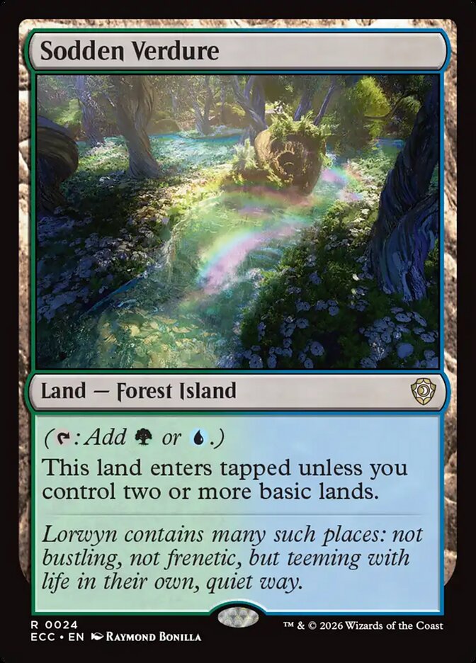 Sodden Verdure - Lorwyn Eclipsed Commander