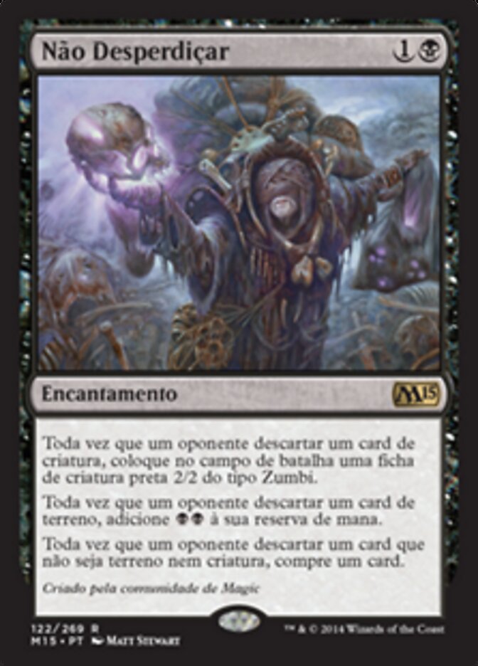 Não Desperdiçar - Magic 2015