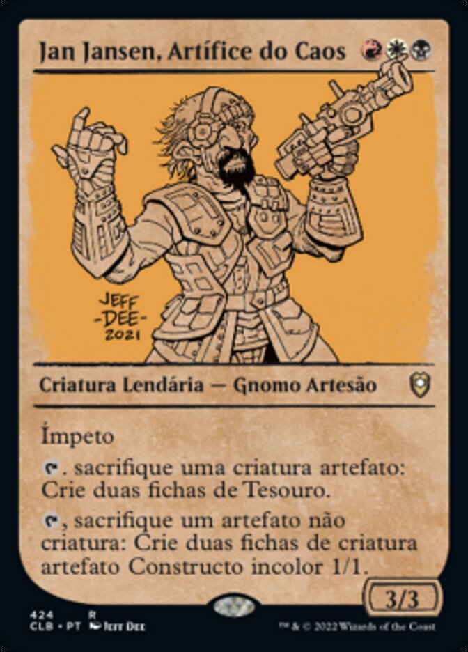 Jan Jansen, Artífice do Caos - Commander Legends: Battle for Baldur's Gate