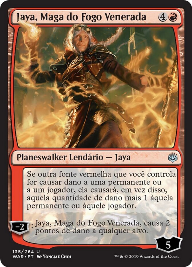 Jaya, Maga do Fogo Venerada - War of the Spark