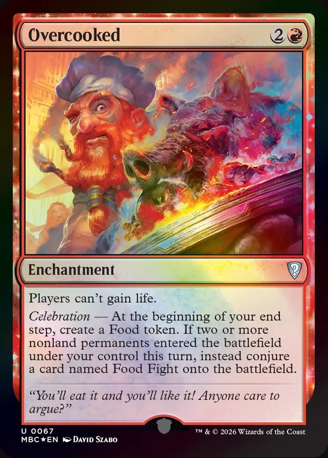 Overcooked - Mystery Booster Commander Edition