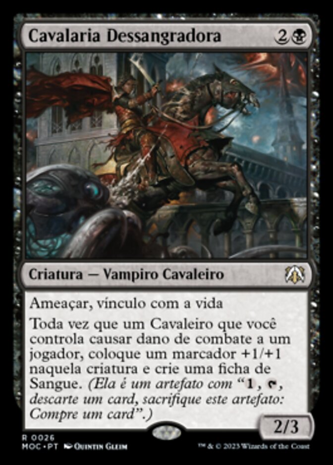 Cavalaria Dessangradora - March of the Machine Commander
