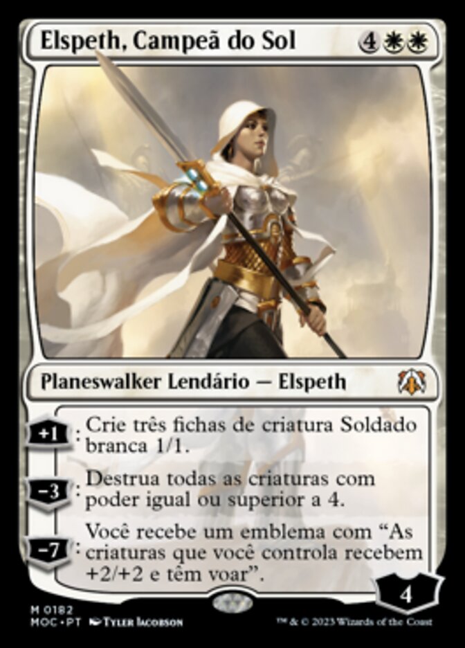 Elspeth, Campeã do Sol - March of the Machine Commander