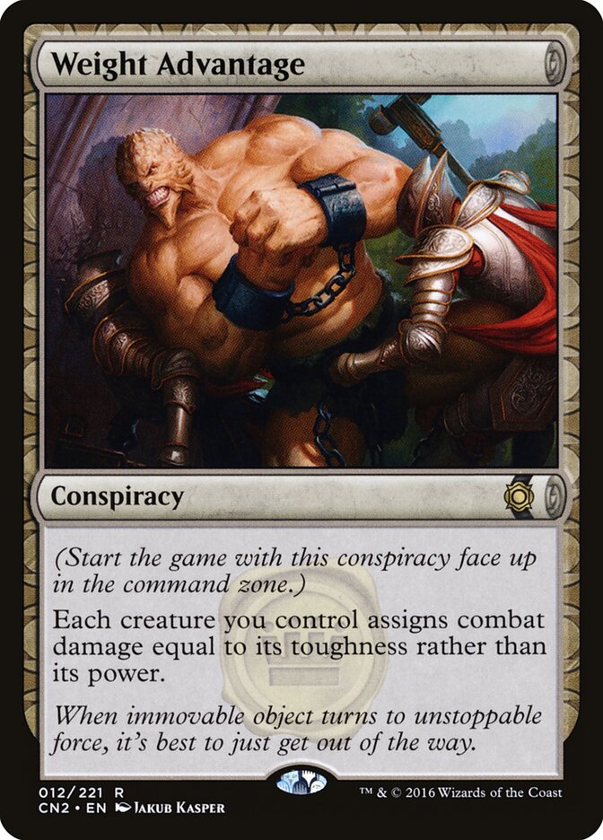 Weight Advantage - Conspiracy: Take the Crown