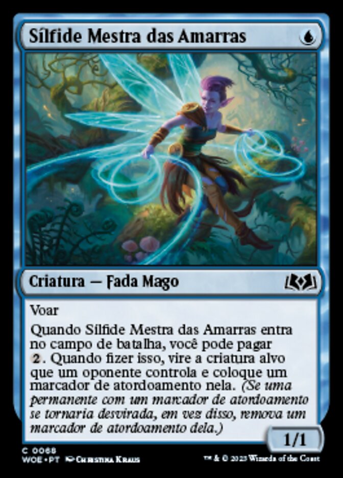 Sílfide Mestra das Amarras - Wilds of Eldraine