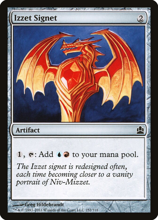Izzet Signet - Commander 2011