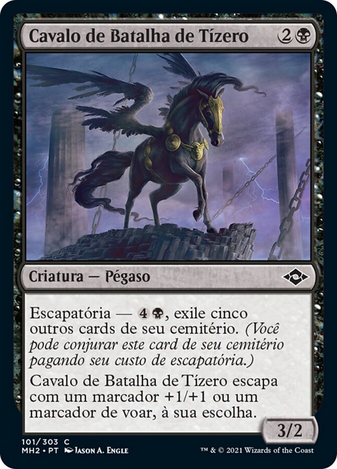 Cavalo de Batalha de Tízero - Modern Horizons 2