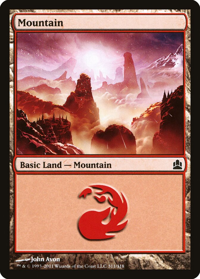 Mountain - Commander 2011