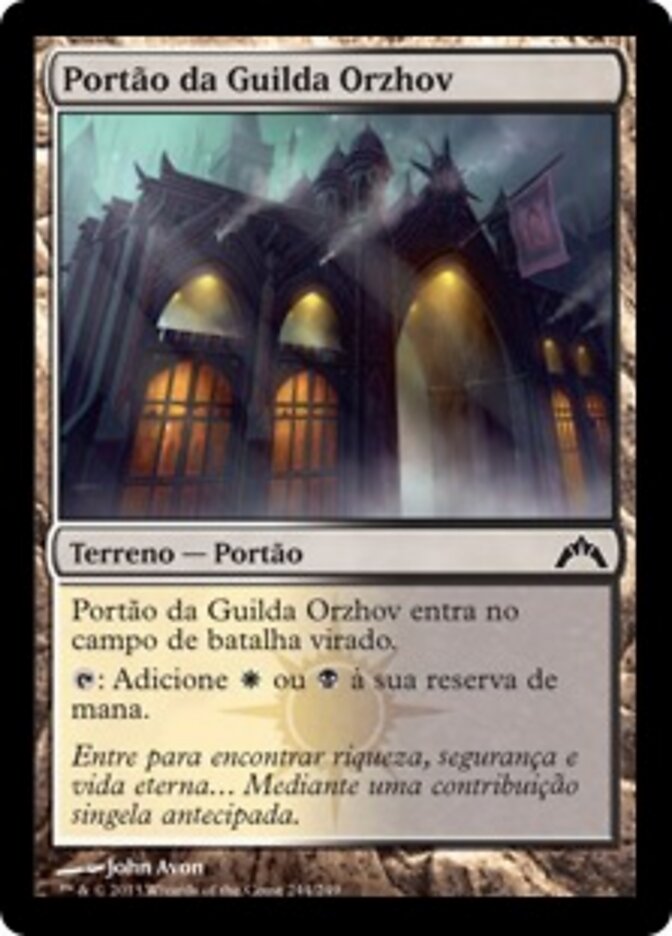 Portão da Guilda Orzhov - Gatecrash