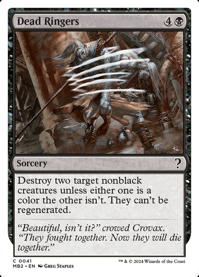 Dead Ringers - Mystery Booster 2