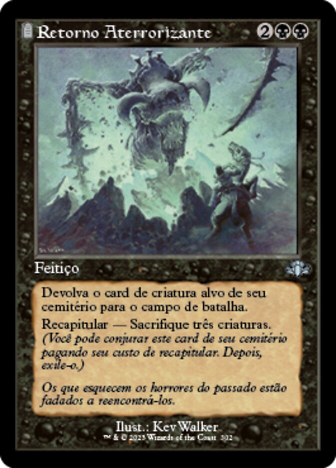 Retorno Aterrorizante - Dominaria Remastered