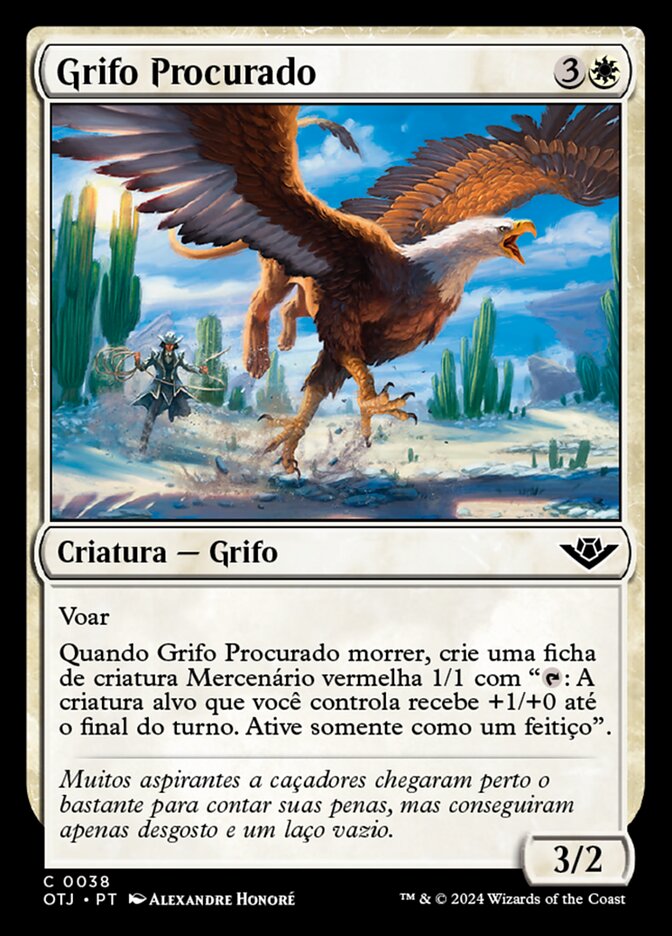 Grifo Procurado - Outlaws of Thunder Junction