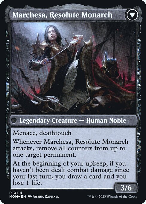 Marchesa, Resolute Monarch (verso)
