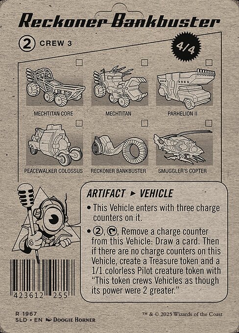 Reckoner Bankbuster (verso)