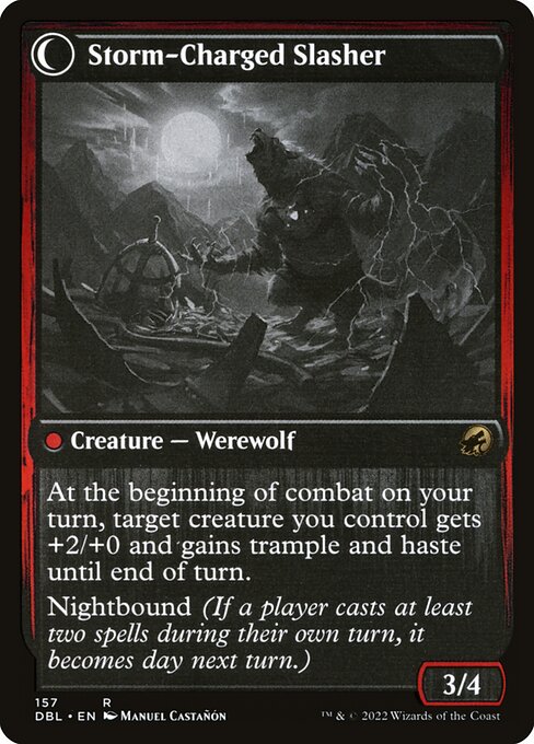 Storm-Charged Slasher (verso)