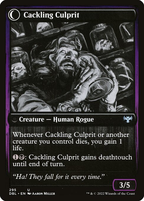 Cackling Culprit (verso)